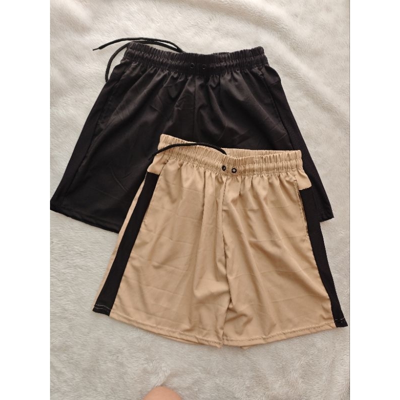 Kit 2 Short Masculino Treino Corrida Academia Mauricinho Tactel Com Elastano Com Malha