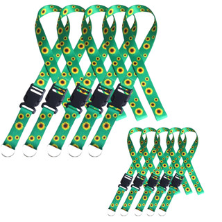 Kit 12 Cordões De Girassol Para Autismo, Deficiências Ocultas e TDAH  Acessórios Inclusivos