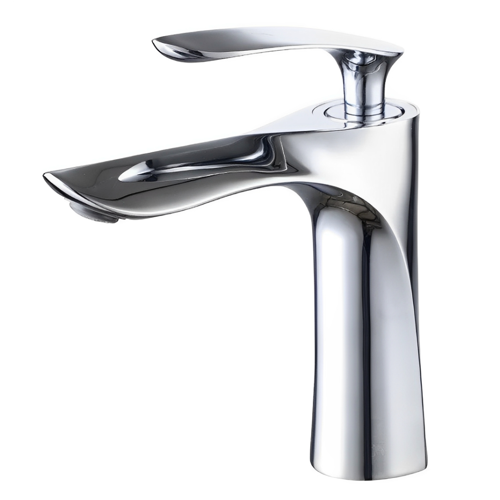 Torneira Banheiro Monocomando Agua Quente e Fria Inox Gourmet Bancada Cromado Arejador Econômica