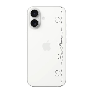 Capinha para iPhone 16 Anti Impacto Personalizada - Com Nome na lateral - Fundo transparente em Oferta na Shopee