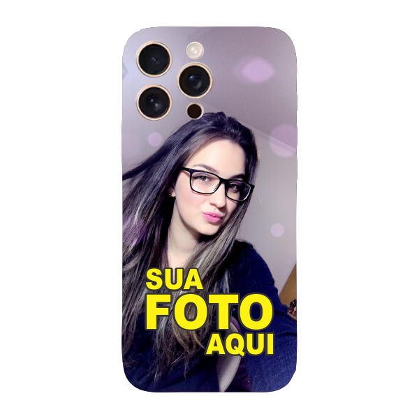 Capinha para iPhone 16 Pro Max Anti Impacto Personalizada - Com Foto