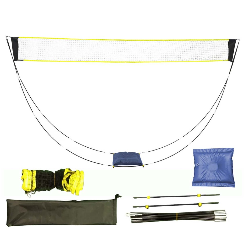 Rede de tênis Rede de badminton Rede de vôlei portátil 160x290 cm
