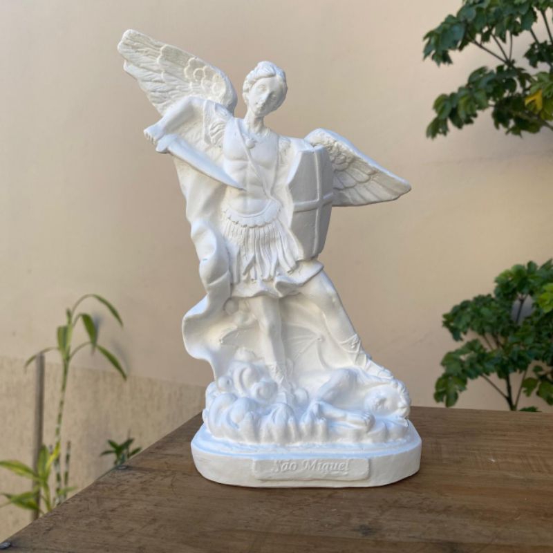 Miguel Gesso Cru para decorar em Oferta na Shopee