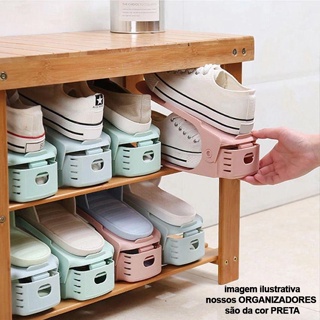 10 Organizadores de sapatos para Armários Clousets e estante em Oferta na Shopee