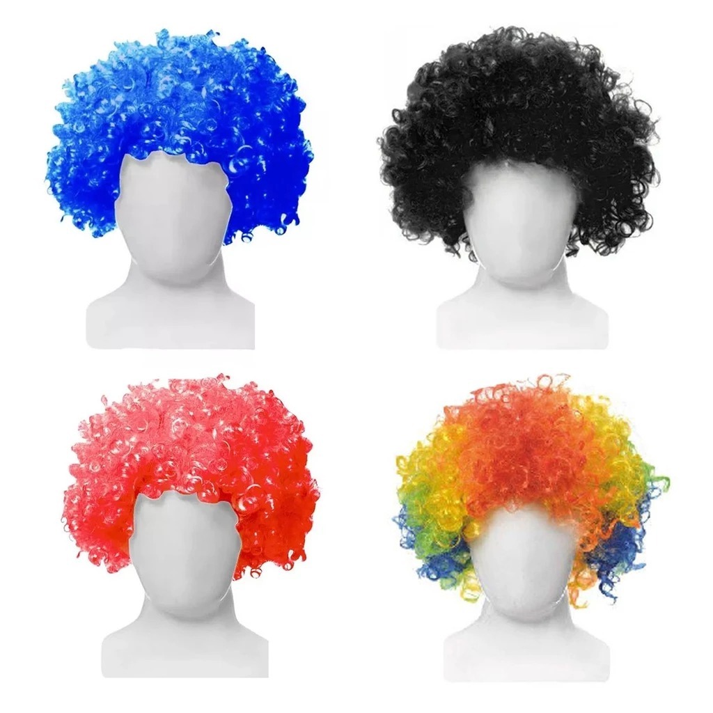 Peruca Black Power Fantasia Cosplay Carnaval em Oferta na Shopee