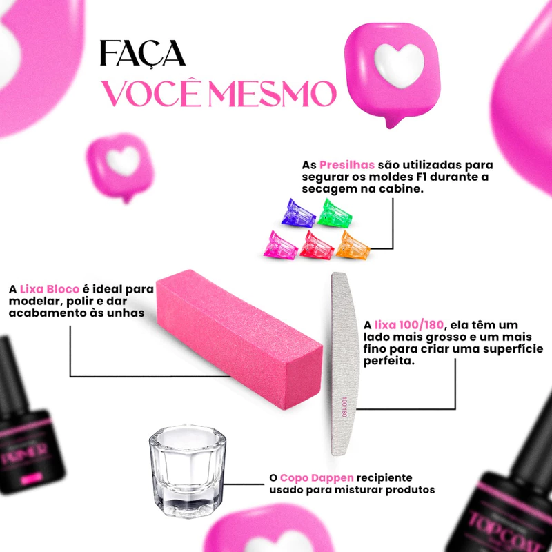 Kit Polygel para Alongamento de Unhas — foto 4