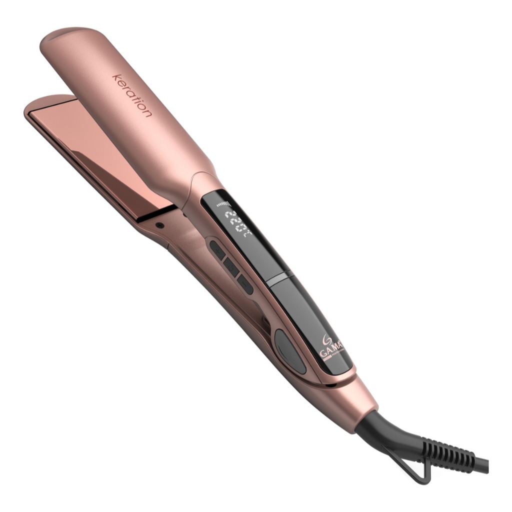 Chapinha Prancha Gama X-Wide Keration Pro Bivolt Display Digital 230ºC Queratina Prancha Larga