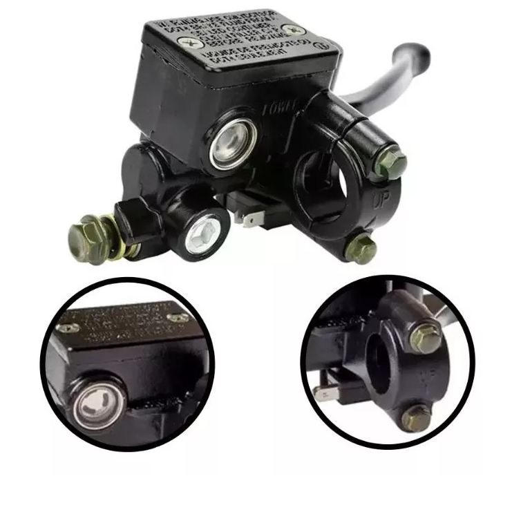 Burrinho de Freio Cilindro Mestre Honda Bros Xre 300 Falcon Nxr Nx Tornado Xr completo com manete em Oferta na Shopee
