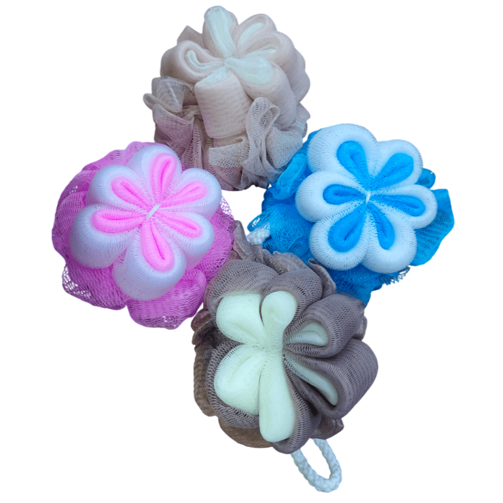 Esponja Bucha para Banho de Flor Esfoliante Suave e Macia