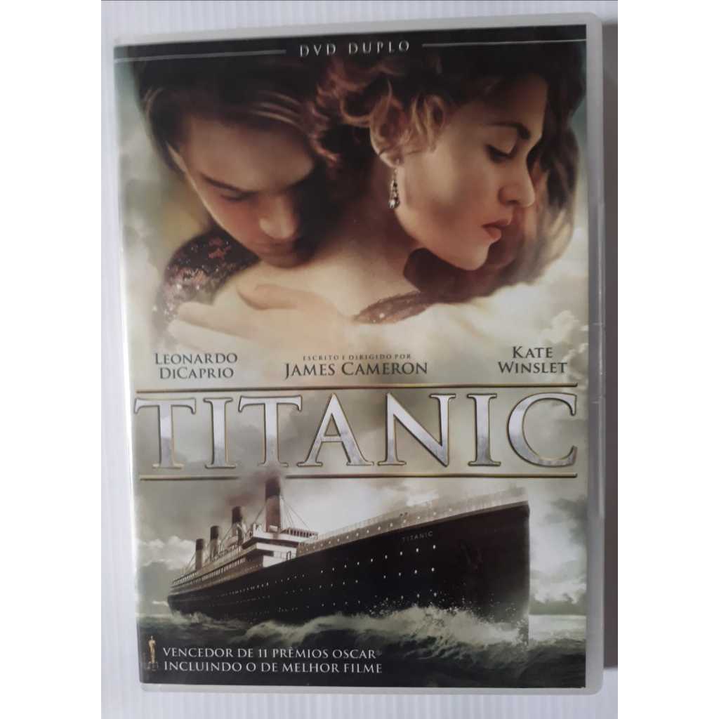 Dvd Titanic - Duplo - Leonardo Dicaprio - Original Usado