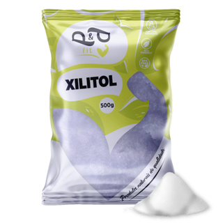 Xilitol Adoçante 500g Original - 100% PURO em Oferta na Shopee
