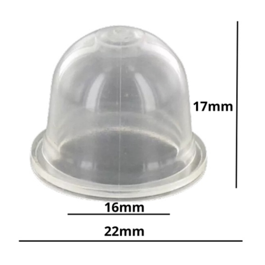 Injetor Primer Bulbo Roçadeira Stihl Fs55 Fs80 Fs85 22mm