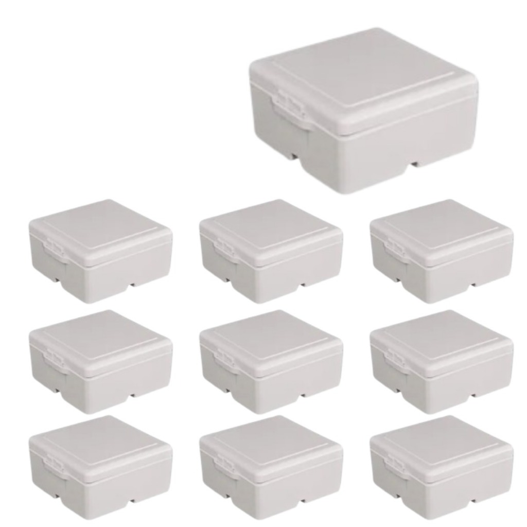 Kit 10 Caixas De Passagem Organizadoras Cftv De Sobrepor em Oferta na Shopee