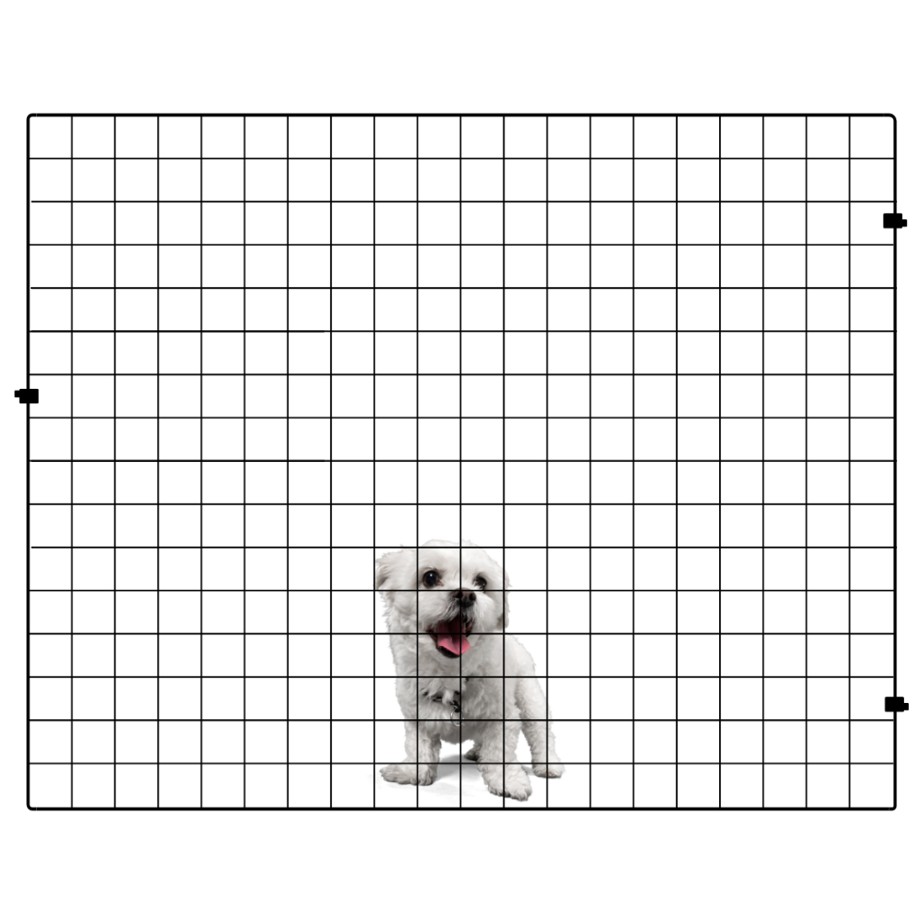 Grade Portão Proteção Pet Cachorro De 80x100cm Cães Pequenos em Oferta na Shopee