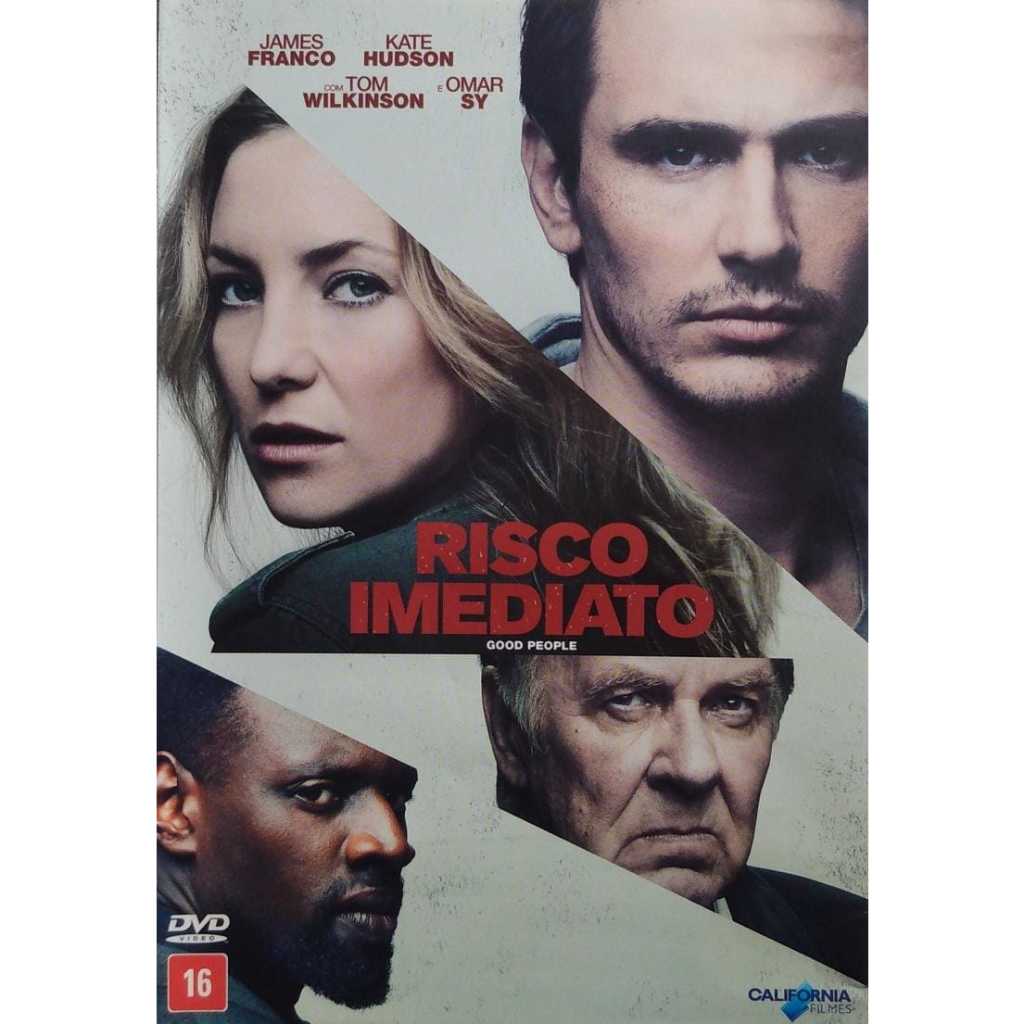 RISCO IMEDIATO DVD  JAMES FRANCO  KATE HUDSON  OMAR SY