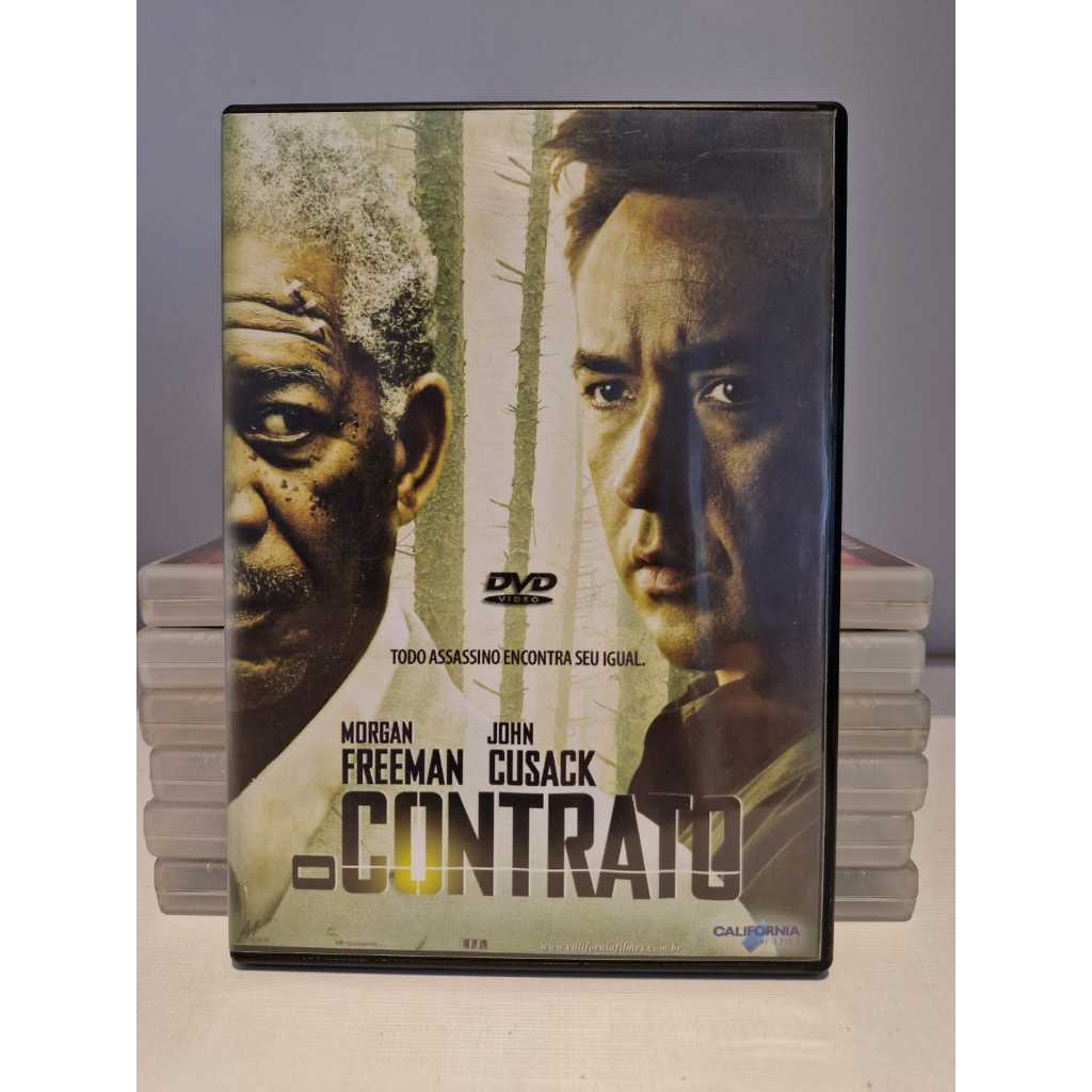 O CONTRATO - Morgan Freeman John Cusack - DVD - Original