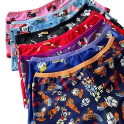 Kit Shortinho Conforto Estilo Cueca Não Marca na Roupa Ótimo Para Gestante Forro 100% de Algodão