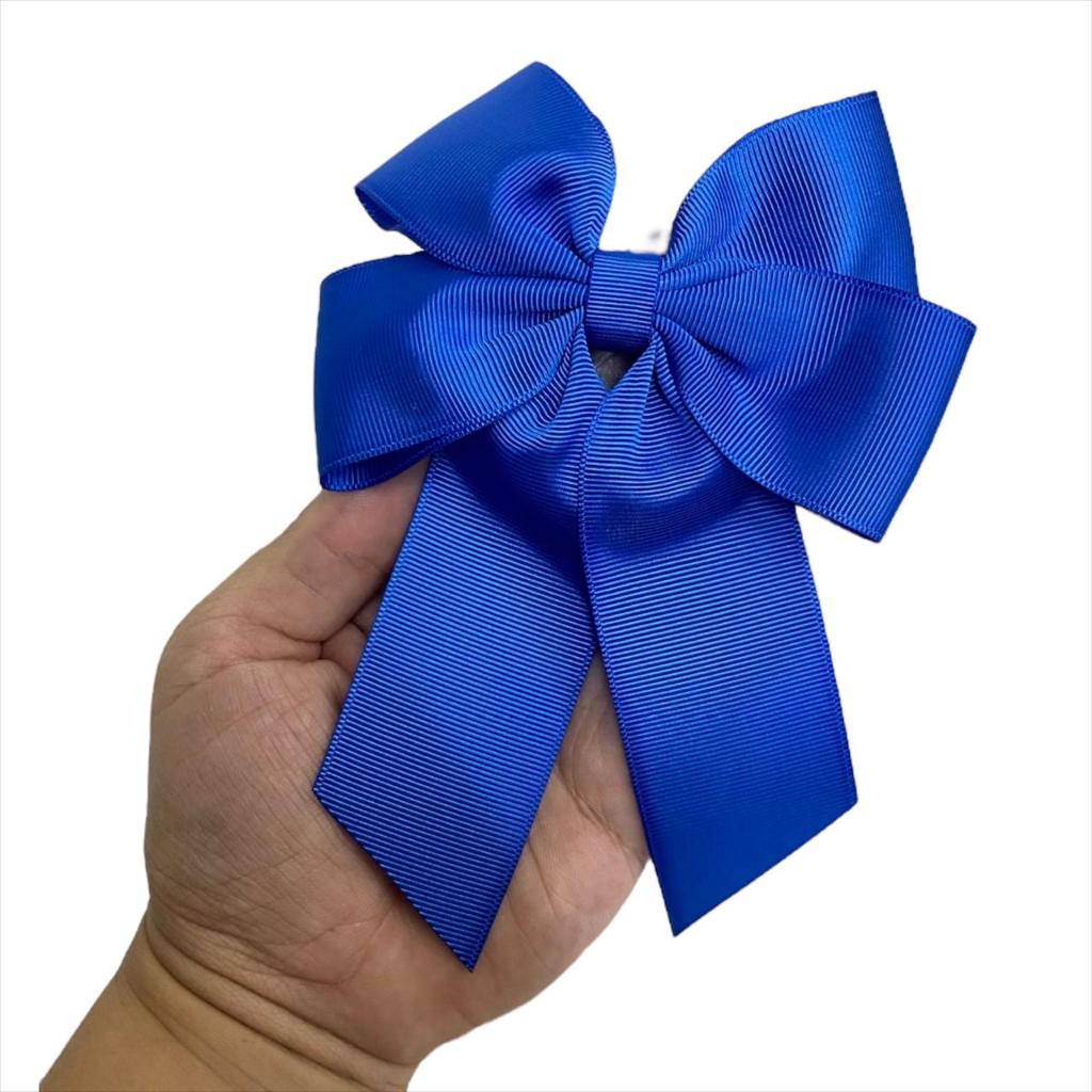 Laço Luiza 12cm Tendência Menina Cabelo Blogueira Bico de Pato