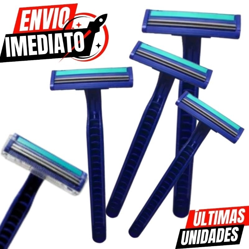 kit 42  OU 30 Prestobarba Aparelho de Barbear 2 Lâminas Com Fita Lubrificante  Barbeador Descartável  premium Confort