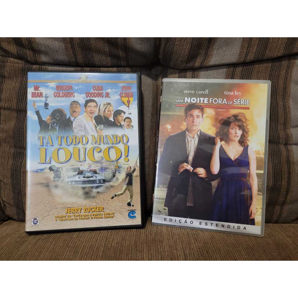 KIT DVDs Tá Todo Mundo Louco! + Uma Noite Fora de Série