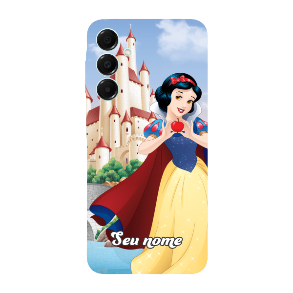 Capinha para Samsung A16 Anti Impacto Personalizada - Branca de Neve com nome