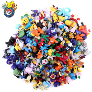 144pcs Miniaturas Pokémon Sem Repetições Pokemon Figuras Coleção Modelo Pikachu Anime Figure Brinquedos Para Crianças em Oferta na Shopee