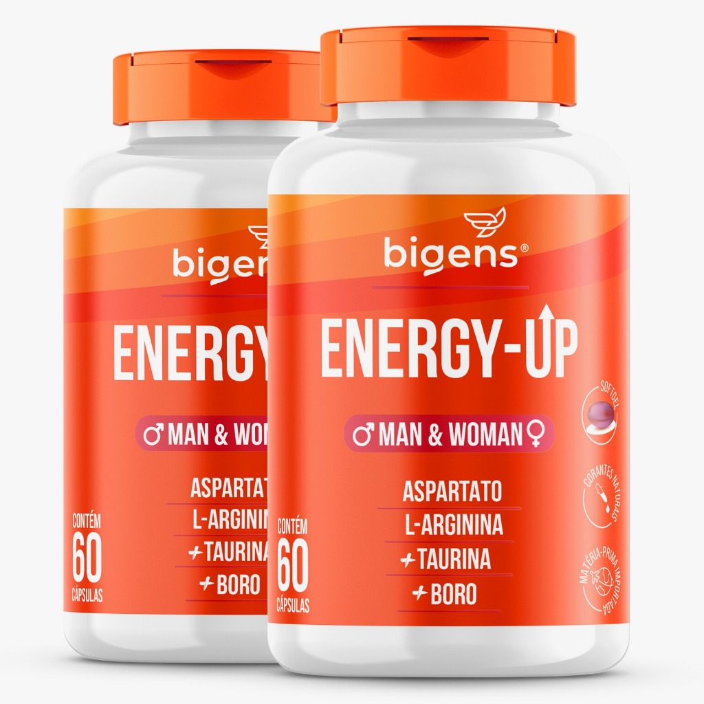 BIGENS KIT 2X ENERGY UP 60 CAPS BIOGENS