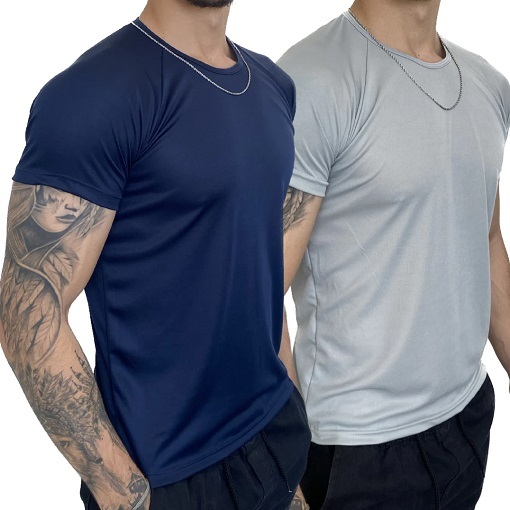 Camiseta Dry Fit Masculina Casual Treino Academia Esportes Exercícios Corrida
