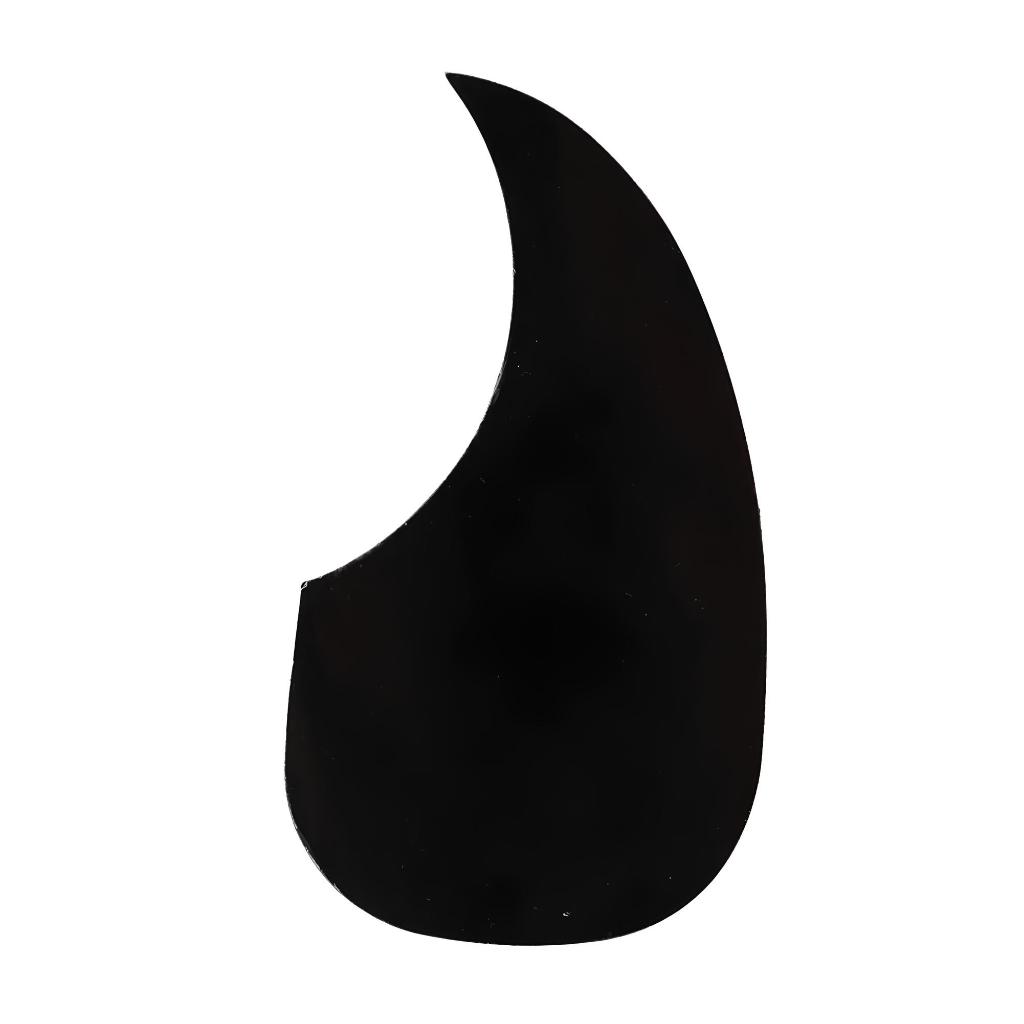 Escudo para Violão Folk Jumbo Classico Aço Nylon Gota Preto — imagem 2 de 2