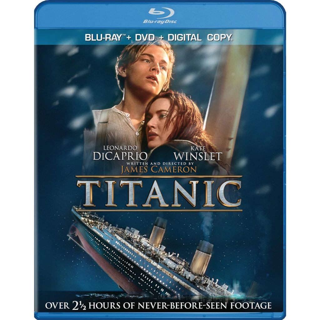 Filme Bluray: TITANIC - Dublado e Legendado  (SEM ESTOJO)