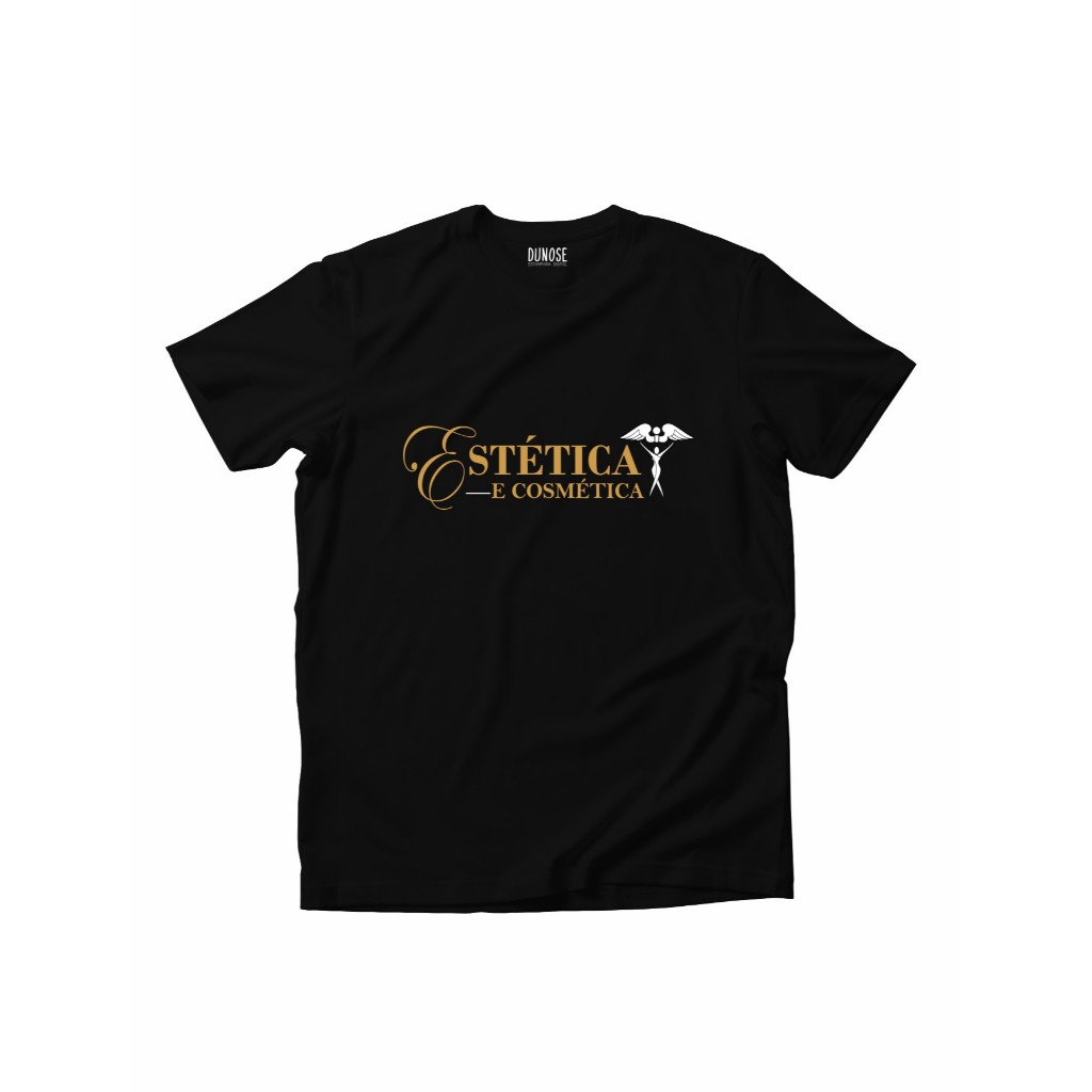 Camiseta Algodão Masculina Estetica e Cosmetica