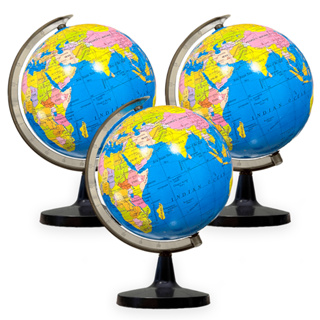 Globo Terrestre Mapa De Mesa Giratório Mundi Escolar 23 Cm em Oferta na Shopee
