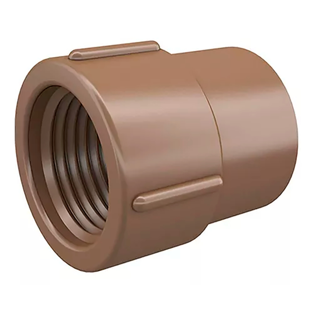 Luva Redução PVC Soldável Com Rosca 25mm X 1/2" Tigre