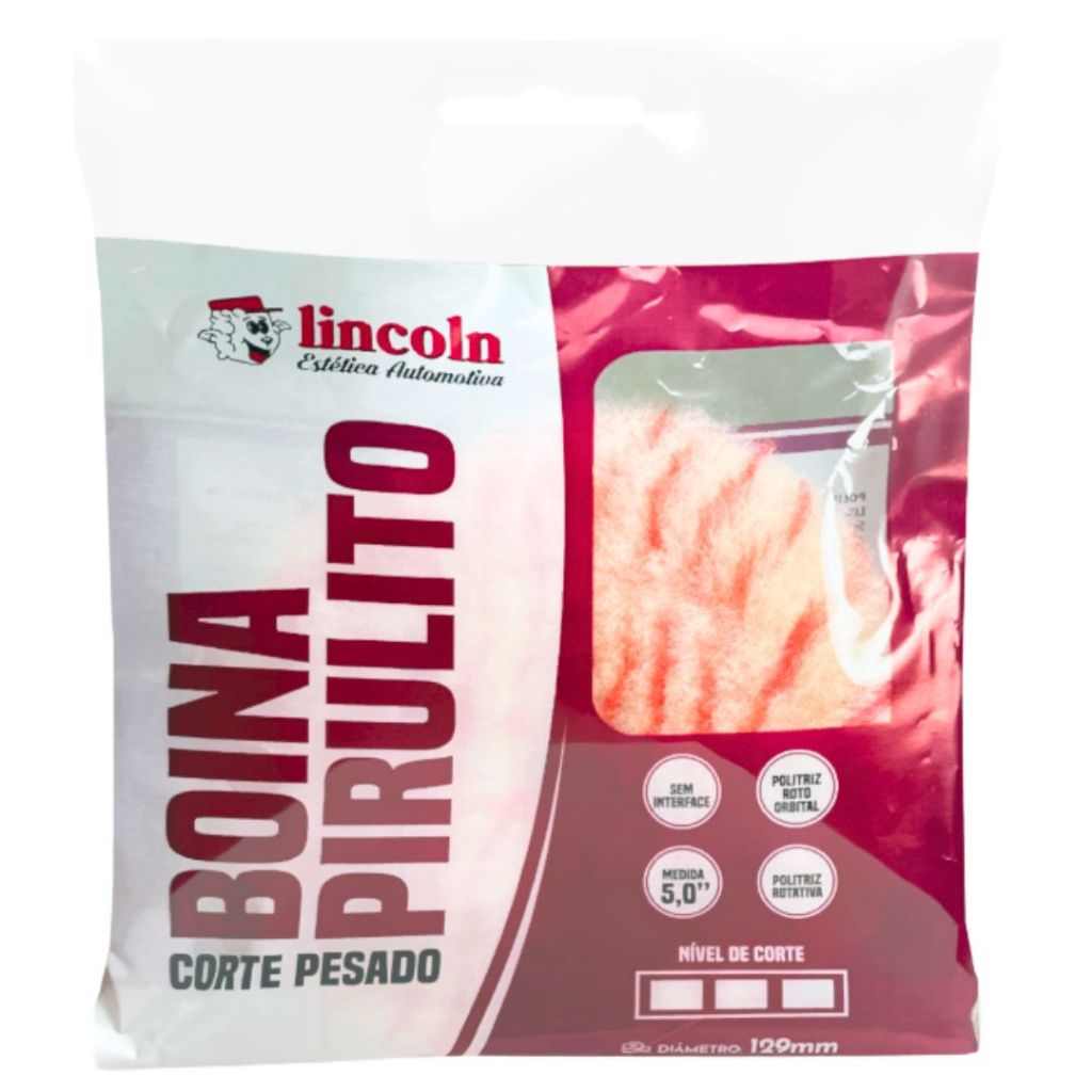 Boina de Lã Pirulito 5 Polegadas Corte Pesado Lincoln