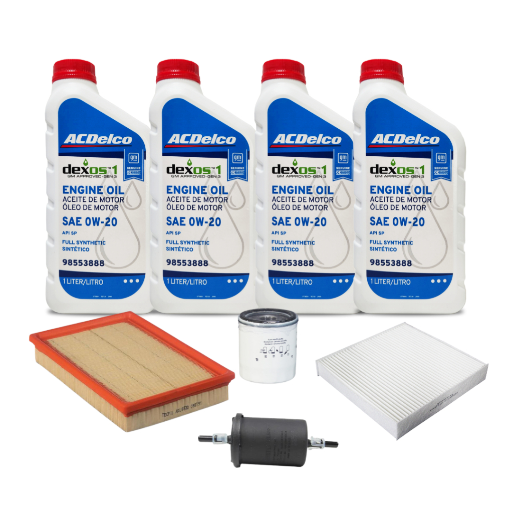Kit Troca de Oleo Chevrolet - 1.8 Flex Acima De 2017 Spin Cobalt Onix Prisma 6 Marchas Joy 1.0