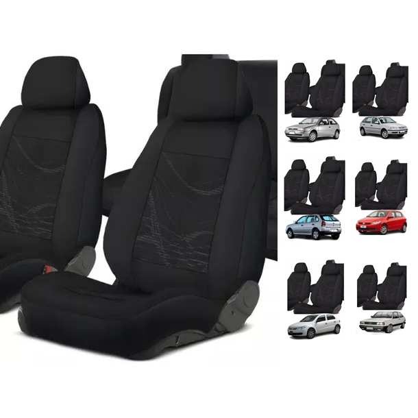 capas p/ bancos tecido original carro VOLKSWAGEN GOL G2 G3 G4 G5 G6 GOL Quadrado