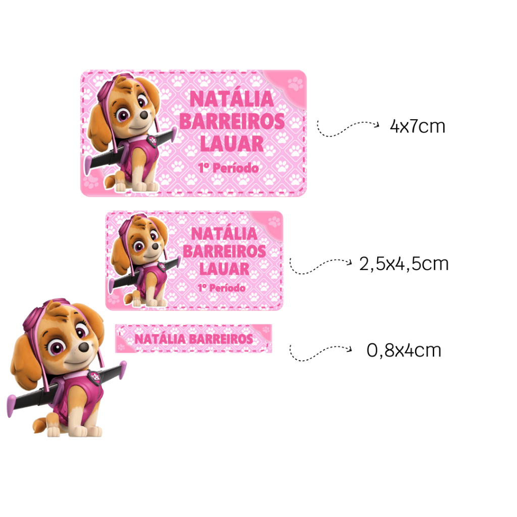 Patrulha Canina Adesivo Escolar: Onde Comprar | BuscaProdutos