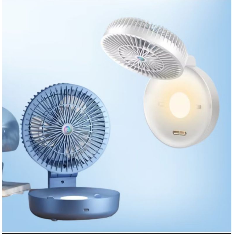 Ventilador De Parede Dobrável Recarregável Multifuncional para Cozinha 15230