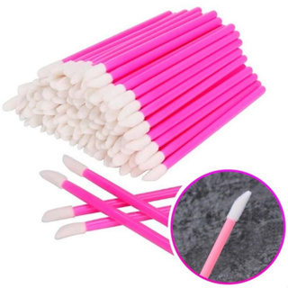 Kit 200 Aplicador de Batom Pincel Descartável Gloss Maquiagem Cílios Limpeza Cílios Alongamento Lash em Oferta na Shopee