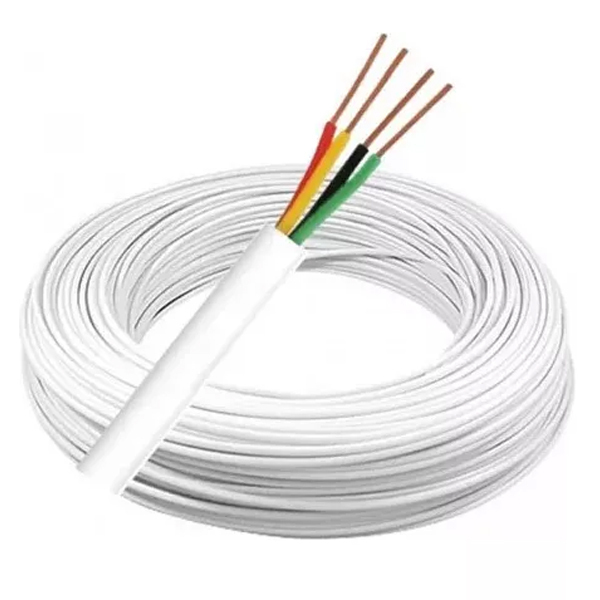 Cabo Para Alarme Interfone 0,40 X 4 Vias Cftv 100mts