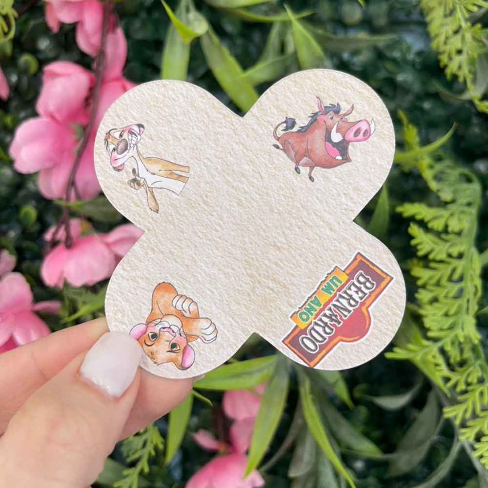 Forminha para Doces REI LEÃO AQUARELA - Forminhas para Docinhos Personalizadas Rei Leão Aquarela