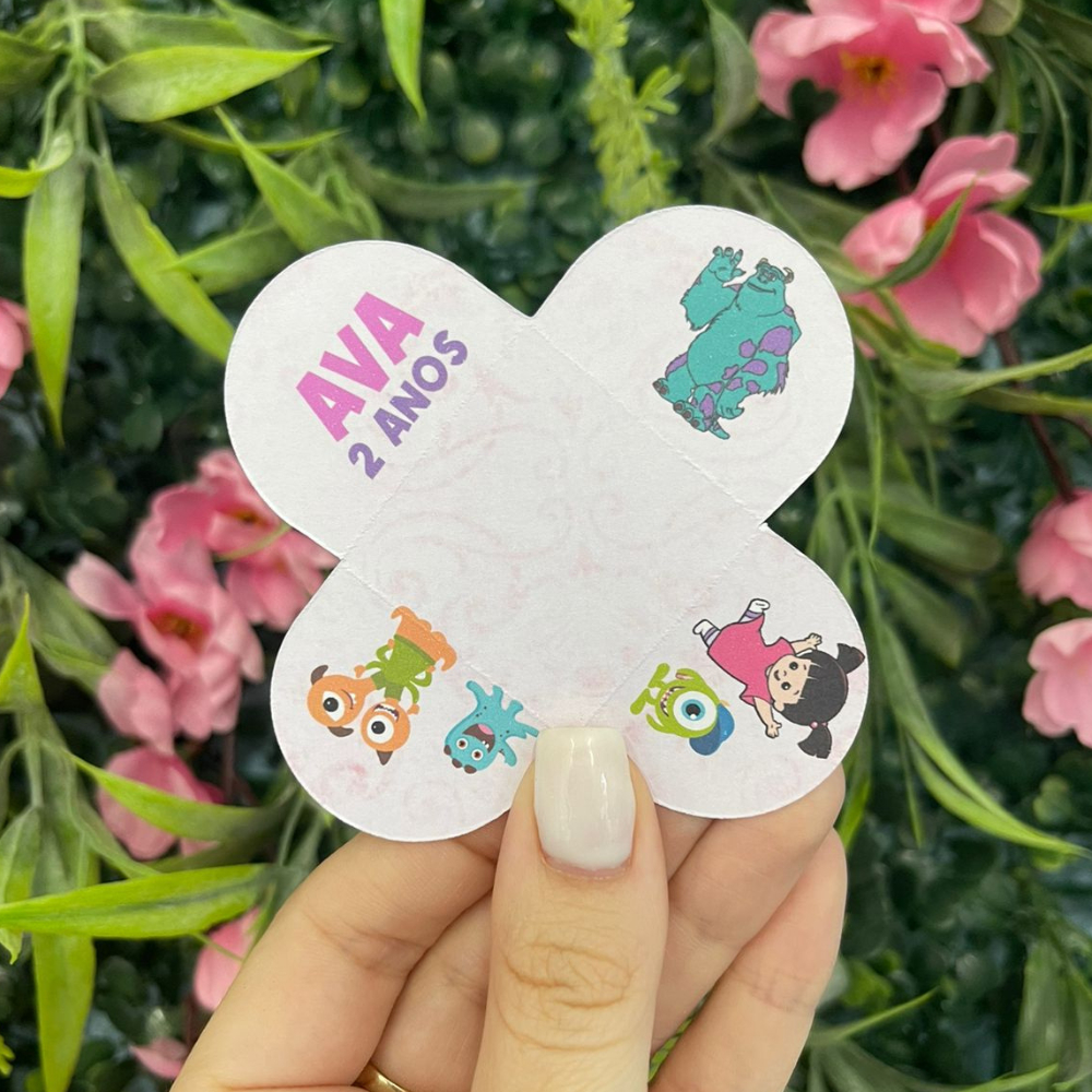 Forminha para Doces MONSTROS S.A. - Forminhas para Docinhos Personalizadas Monstros S A
