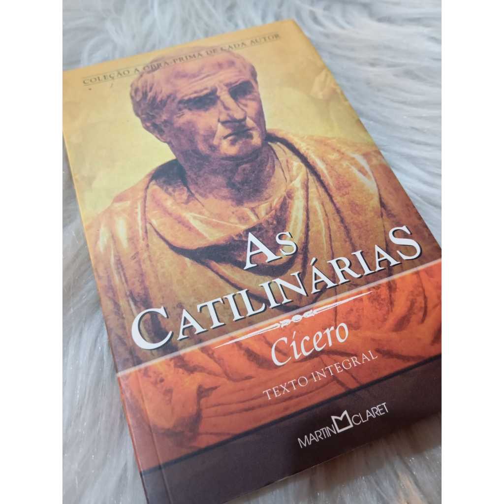 Livro Coleção Obra Prima de Cada Autor As Catilinarias Cicero