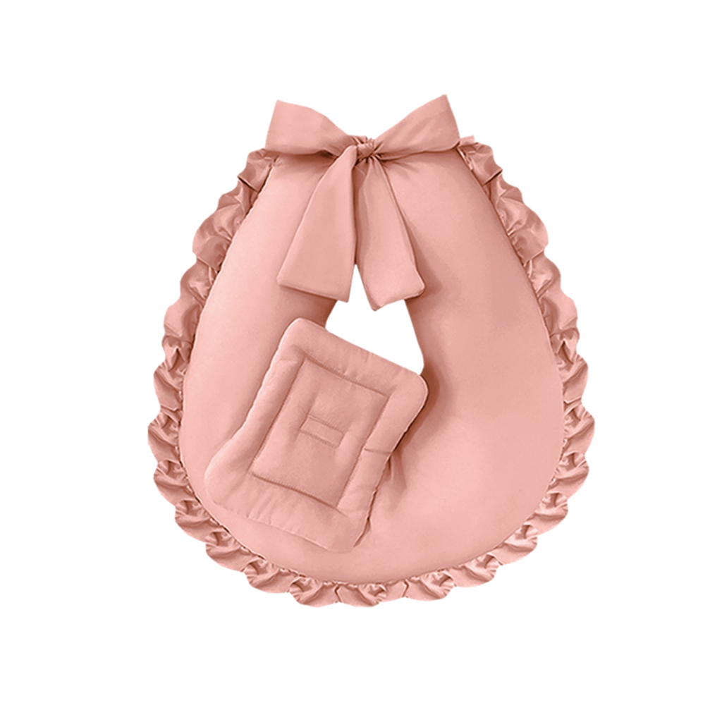 Almofada de Amamentação com Capa Removível – Conforto para Mamãe e Bebê