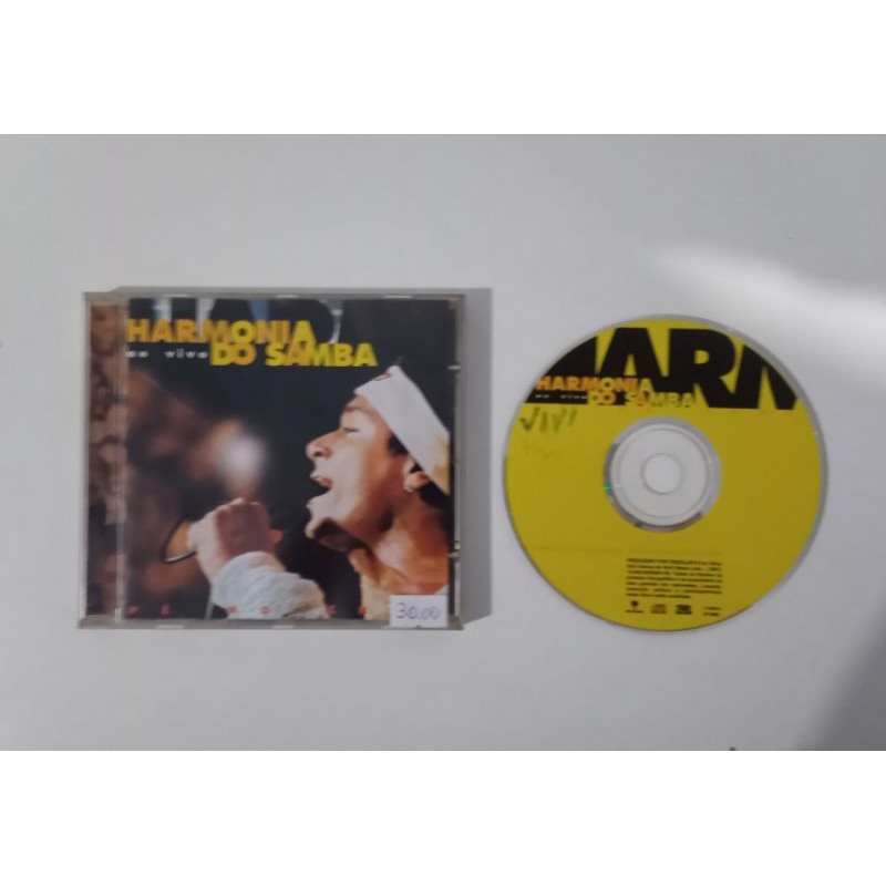 Cd Música - Harmonia do samba ao vivo