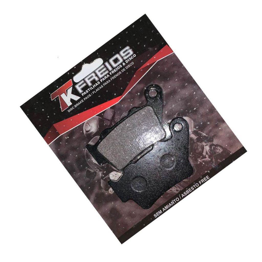 PASTILHA DE FREIO TRASEIRA ROYAL ENFIELD CLASSIC DARK 350 ANO 2023 2024 2025 TK