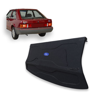 Tampão Porta Malas Ford Escort Hobby 1987 - 1996 Grafite c/ Furo Falante 6x9 em Oferta na Shopee