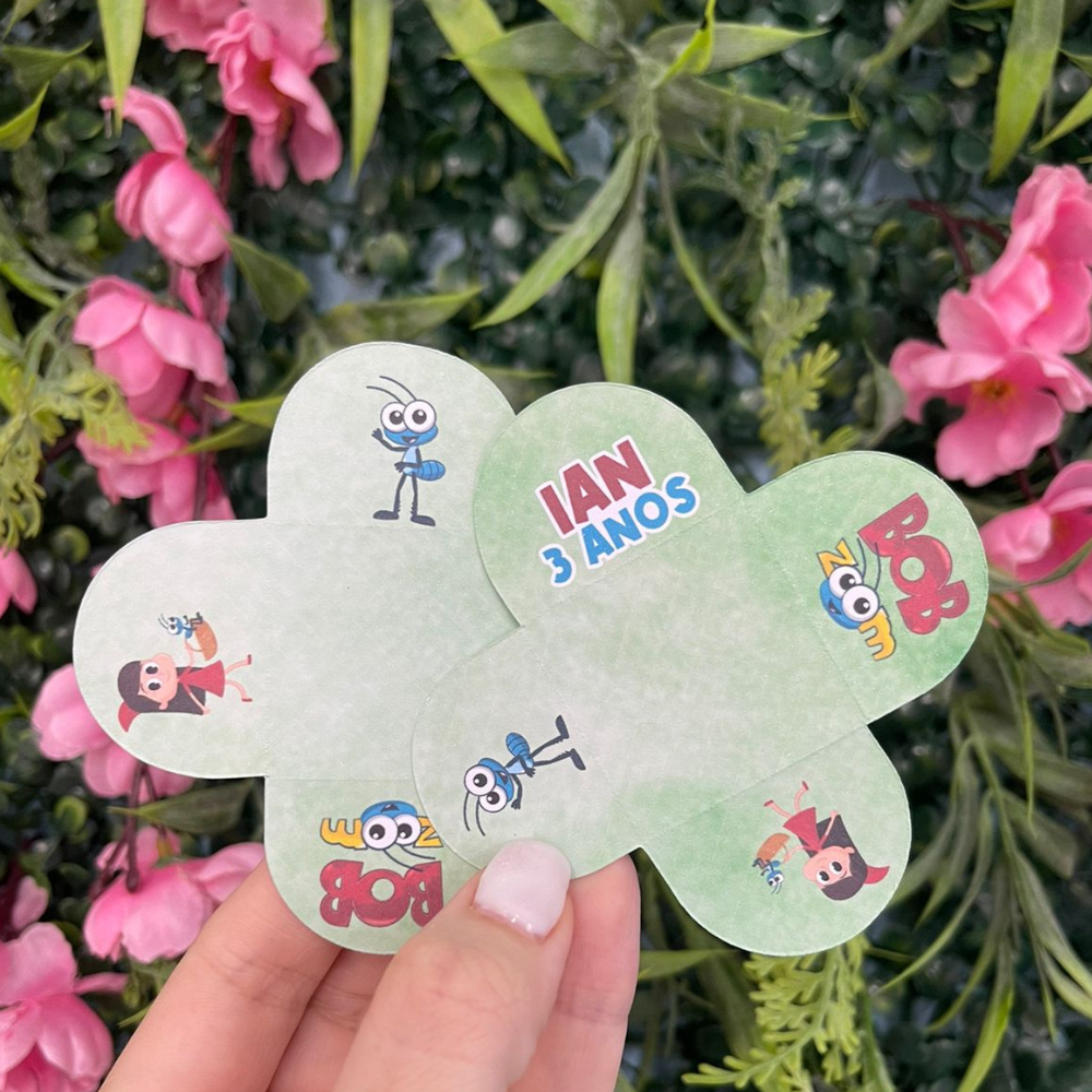 Forminha para Doces BOB ZOOM - Forminhas para Docinhos Personalizadas Bob Zoom