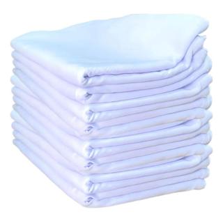 Pano De Prato Pé De Galinha Branco O Legítimo Liso 5 Unidades Com Bainha em Oferta na Shopee