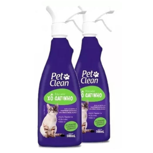 Combo 2 Educadores Sanitário Xo Gatinho Pet Clean para Gatos 500 ml em Oferta na Shopee